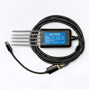 LABART Professional 8 in 1 Soil Tester Temperature Moisture EC PH NPK Soil Sensor Portable USB Type-C for Agriculture with Android App inbuild